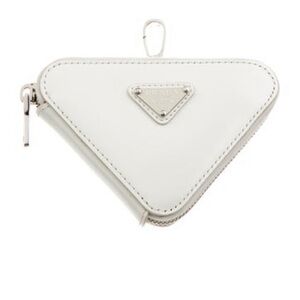 PRADA CLIP ON TRIANGLE ACCESSORY